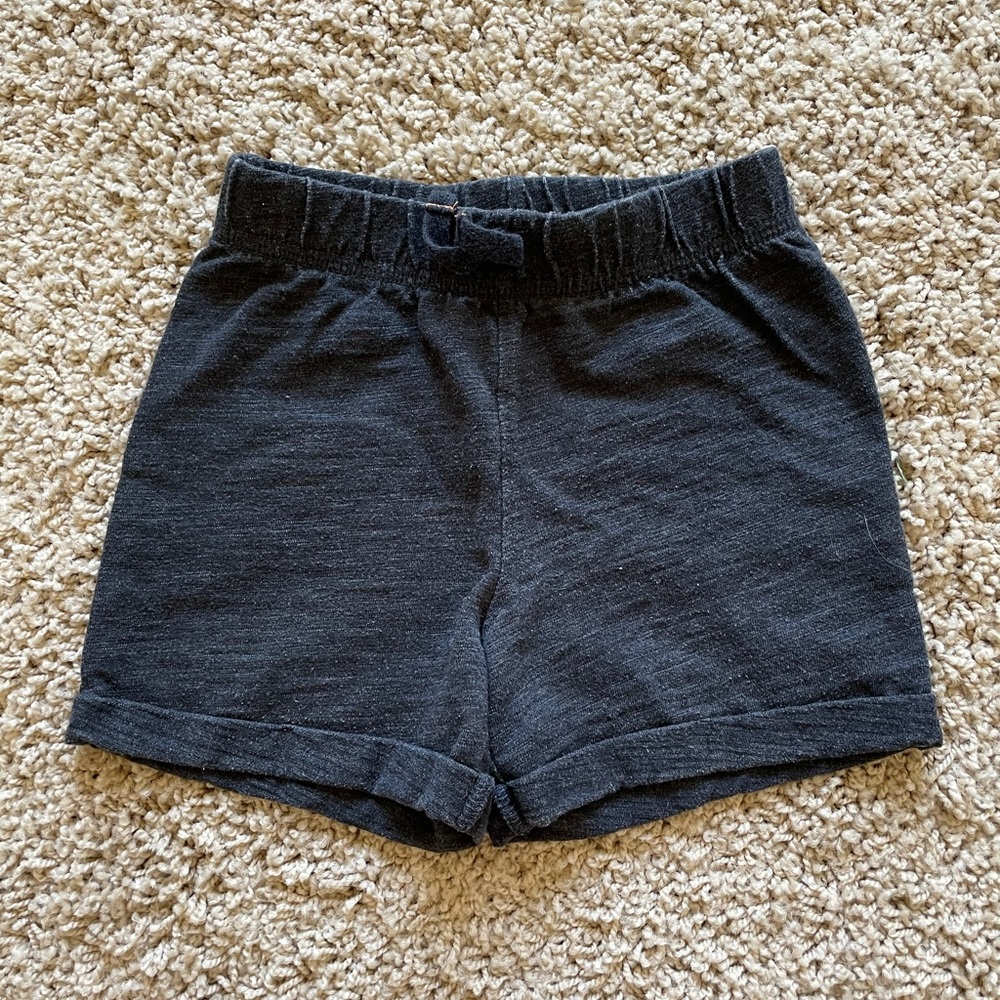 Jumping Beans Denim-Colored Cotton Shorts
